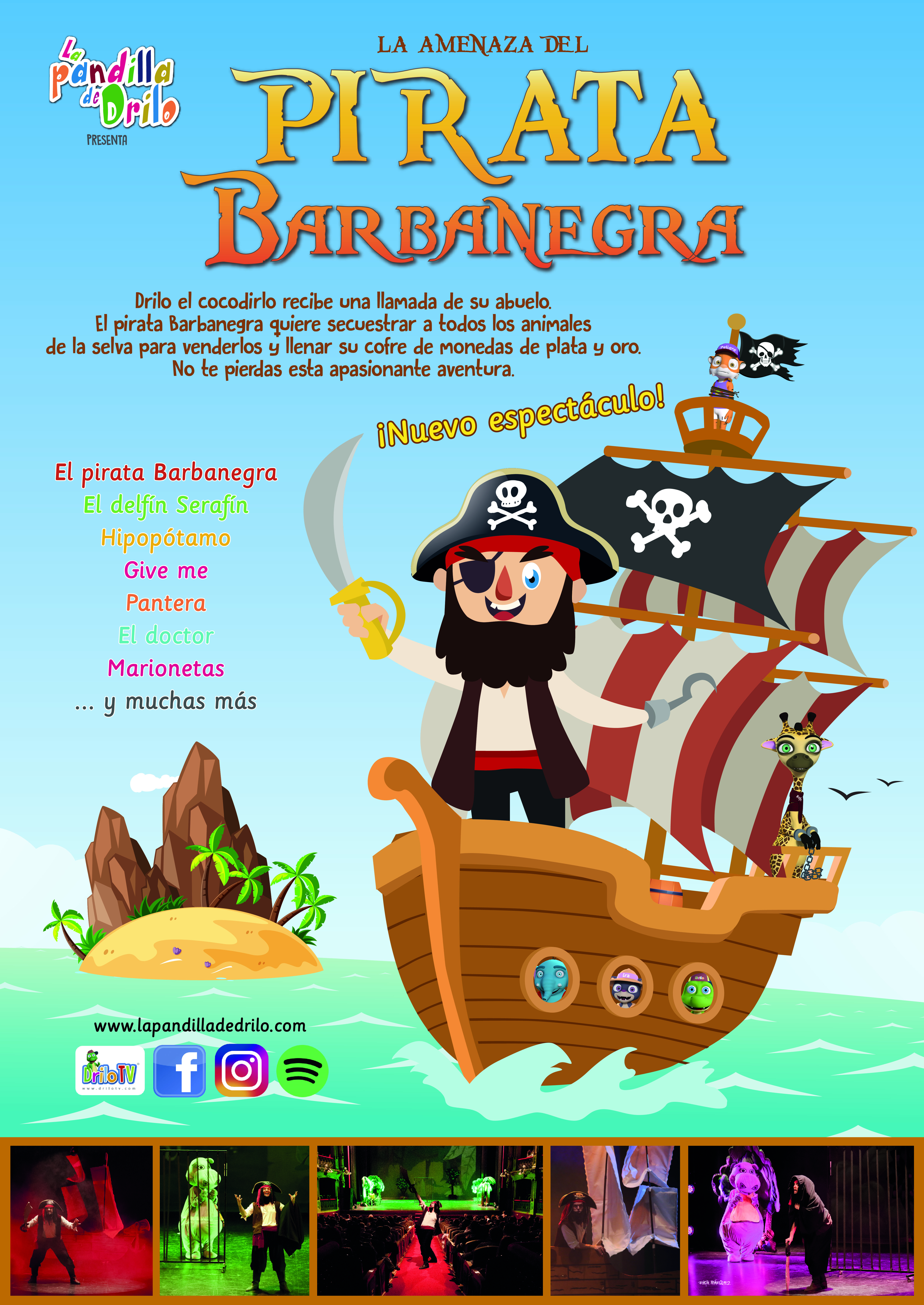 La amenaza del pirata Barbanegra